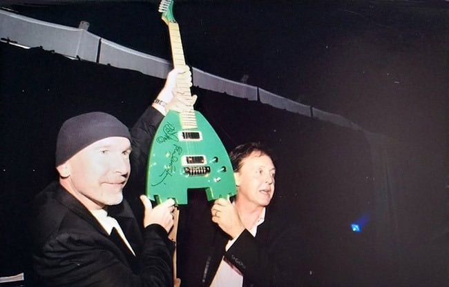 Barretstown guitar.Mark Nicol